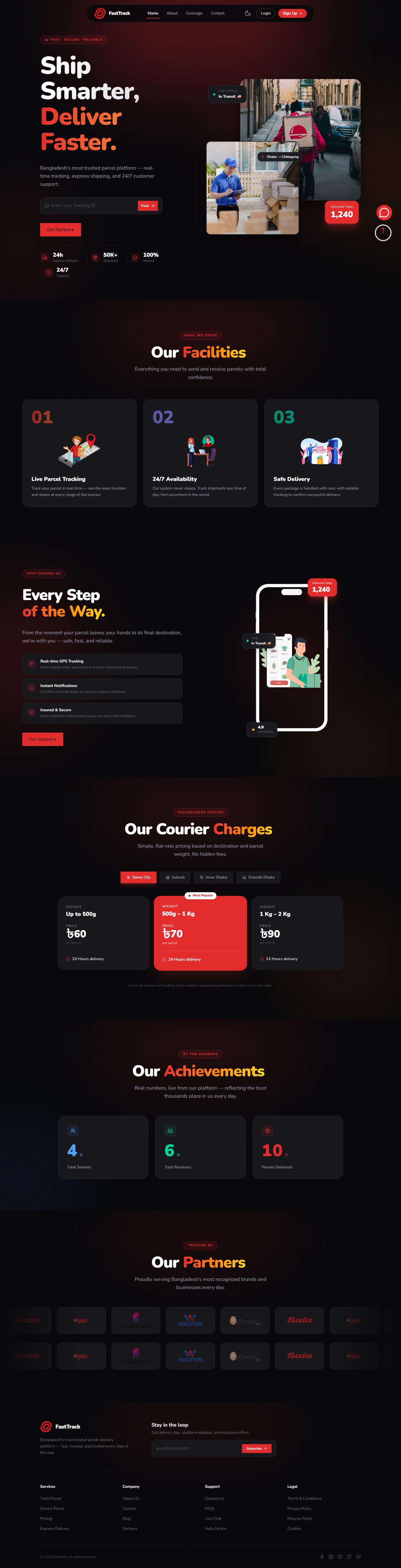 Parcel Delivery App