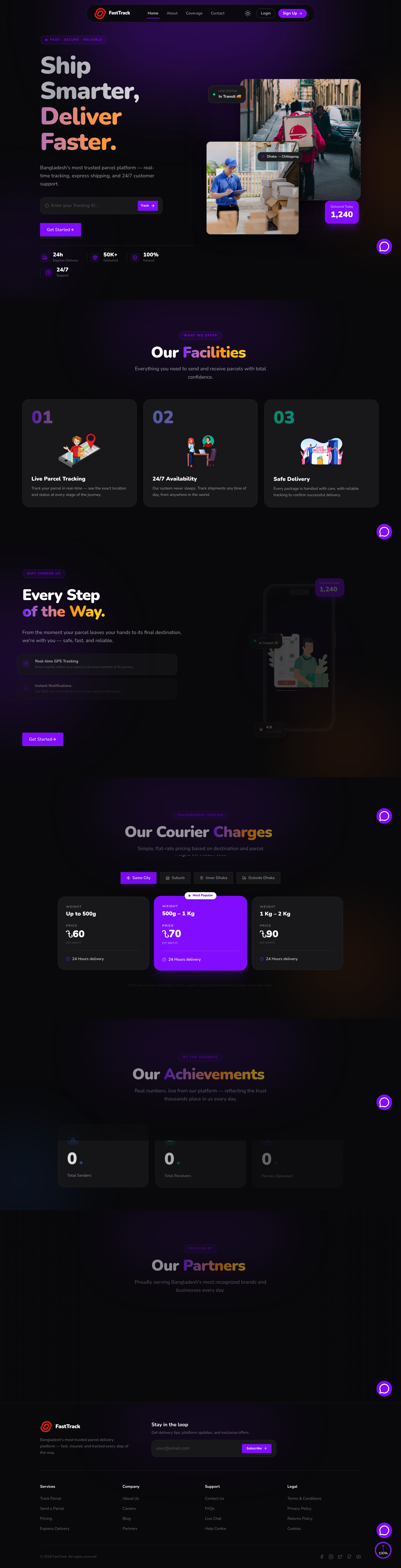 Parcel Delivery App